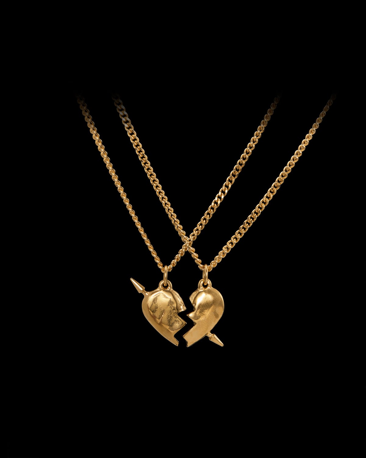 希少】マリアーノ magliano broken heart necklace 【MAGLIANO