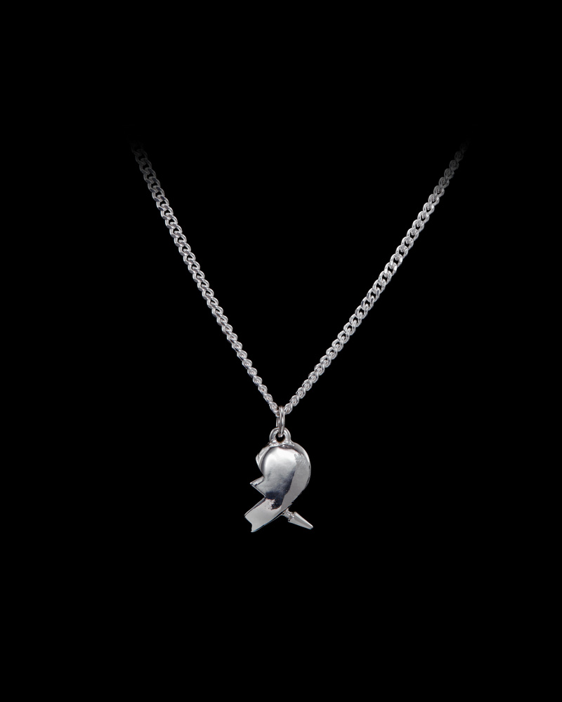 Tuvstarr's Heart Necklace - Enchanting 925 Sterling Silver