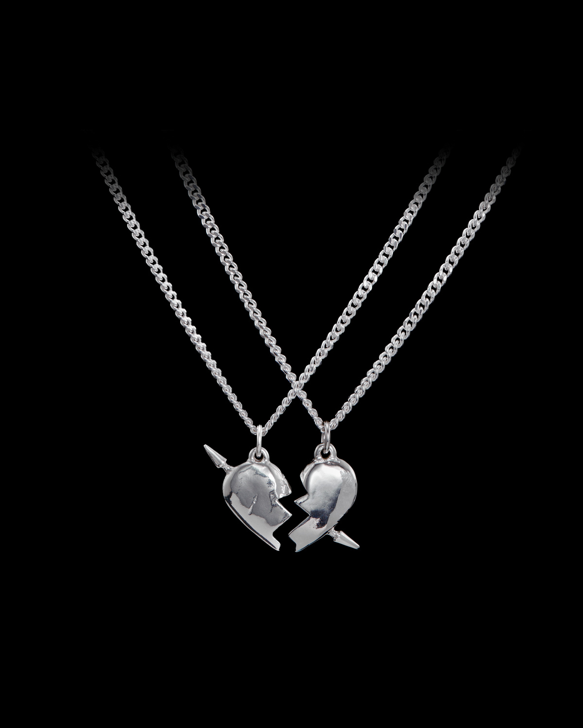 You & Me Necklace - Gold-Plated Friendship Charms | Maria Nilsdotter