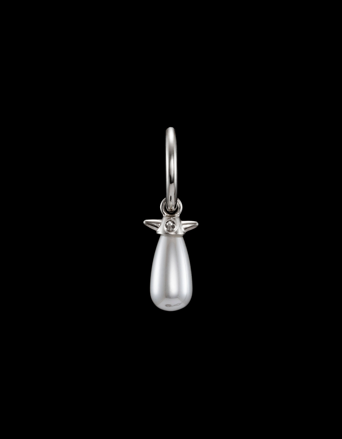 アクセサリー Pearl Tear Necklace 55cm - Silver 767_0d8d52ffc2-pearl-tear-