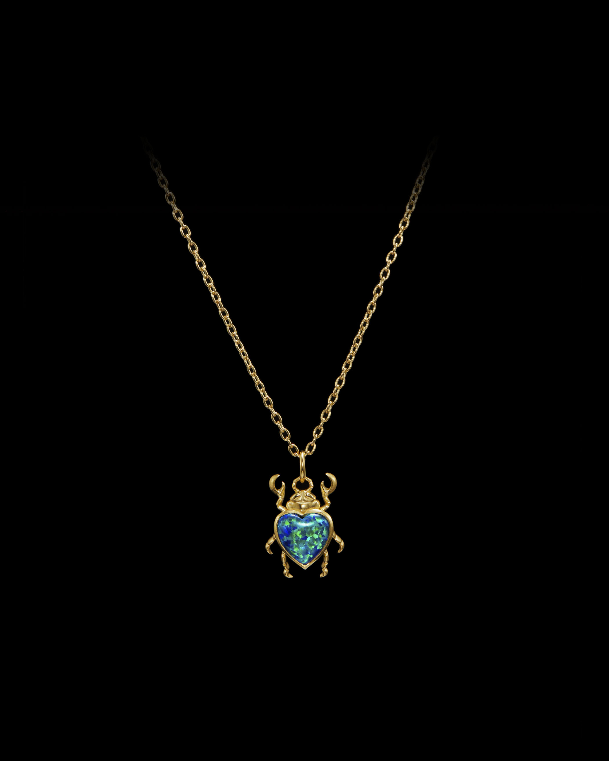 Beetle Necklace